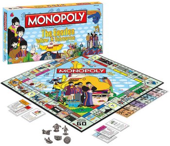 The Beatle Yellow Submarine Monopoly